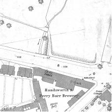 Birmingham Ordnance Survey map VIII.9.21A - Download