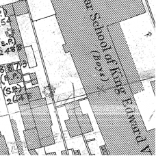 Birmingham Ordnance Survey map XIII.8.24A - Download