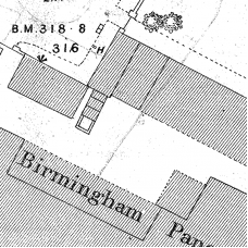 Birmingham Ordnance Survey map XIV.2.7A- Download