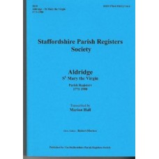 Aldridge St. Mary the Virgin Parish register transcripts 1771-1900