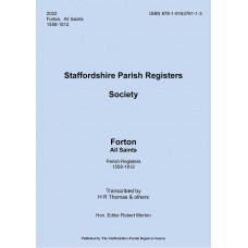 Forton All Saints Staffordshire - Parish register transcripts 1558-1812 - Book