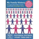 My Family History - A ten generation family research record book with pedigree charts - Version 3