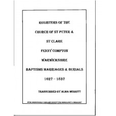 Fenny Compton St. Peter and St. Clare Parish register transcripts (download)