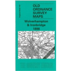 Wolverhampton and Ironbridge 1898 - Old Ordnance Survey Maps - The Godfrey Edition