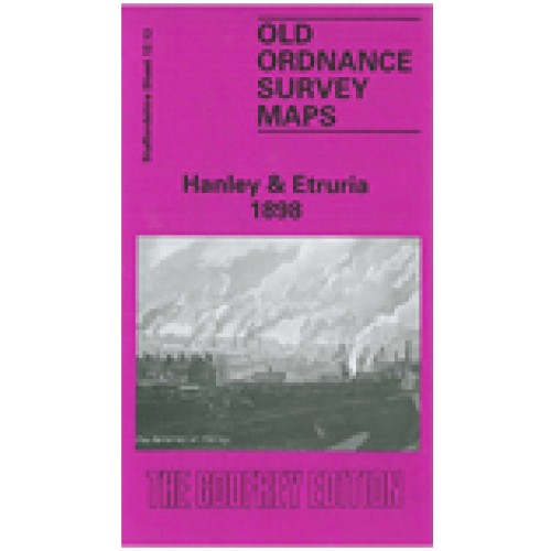 GODFREY EDITION OLD ORDNANCE SURVEY MAPS STAFFORDSHIRE THE POTTERIES 