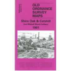 Shire Oak and Catshill 1901 - Old Ordnance Survey Maps - The Godfrey Edition