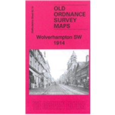 Wolverhampton (SW) 1914 - Old Ordnance Survey Maps - The Godfrey Edition