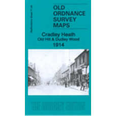 Cradley Heath, Old Hill & Dudley Wood 1914 - Old Ordnance Survey Maps - The Godfrey Edition