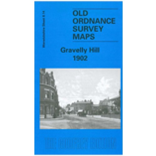 Old Ordnance Survey Map Gravelly Hill Warwickshire 1913  Sheet 8.14 New Map 