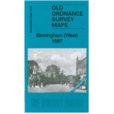 Birmingham (West) 1887 - Coloured - Old Ordnance Survey Maps - The Godfrey Edition