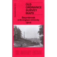 Bournbrook & Birmingham University 1914 - Old Ordnance Survey Maps - The Godfrey Edition