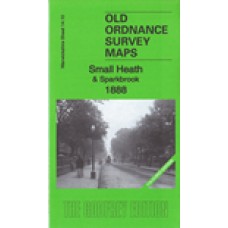 Small Heath and Sparkbrook 1888 (Coloured Edition) - Old Ordnance Survey Maps - The Godfrey Edition