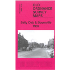 Selly Oak and Bournville 1937 - Old Ordnance Survey Maps - The Godfrey Edition