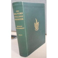 The Malvern College Register 1949 supplement - Used