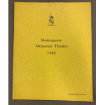 Shakespeare Memorial Theatre 1950  - First Edition  - Used