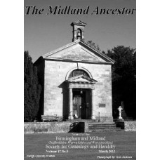 The Midland Ancestor - Back Issues - 2012 (Download)