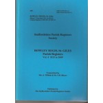 Rowley Regis St Giles Parish Registers Vol 4 1813 to 1849 - Used Rowley Regis St Giles Parish Registers Vol 4 1813 to 1849 - Used