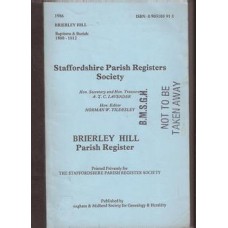 Brierley Hill Parish Register Bap and Bur 1800-1812 - Used