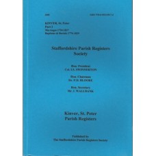 Kinver, St Peter Parish Registers Part 2 - Used