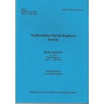 Rolleston St Mary Parish Registers Part 1- Used Rolleston St Mary Parish Registers Part 1- Used