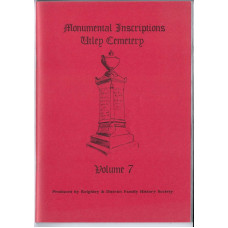 Monumental Inscriptions Utley Cemetery - Used book