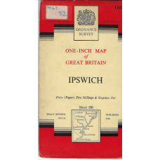 Ipswich : one-inch map of Great Britain - used map