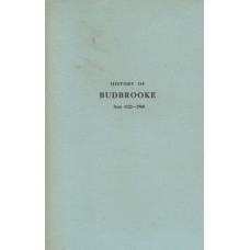 History of Budbrooke from 1122-1968 - Used Book