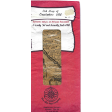 Old Map of Lincolnshire 1610 - Used map