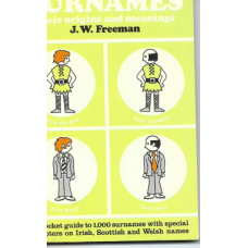 Discovering Surnames - Used book