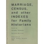 Marriage, Census, and other Indexes for Family Historians-   Used