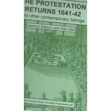 The Protestation Returns 1641-42 and other contemporary listings - Used