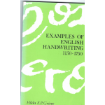 Examples of English Handwriting 1150-1750 - Used book Examples of English Handwriting 1150-1750 - Used book
