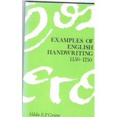 Examples of English Handwriting 1150-1750 - Used book Examples of English Handwriting 1150-1750 - Used book