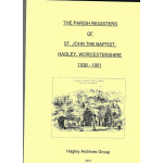 The Parish Registers of St. John The Baptist, Hagley, Worcestershire 1538-1901 - Used book