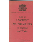Ancient Monuments in England and Wales: a list prepared by the Ministry of Public Building and Works corrected to 31st December 1963- Used book Ancient Monuments in England and Wales: a list prepared by the Ministry of Public Building and Works corrected to 31st December 1963- Used book