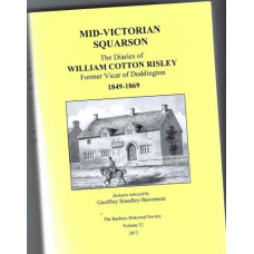 Mid-Victorian Squarson: the diaries of William Cotton Risley former Vicar of Deddington 1849-1869 - Used book