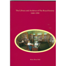 The Library and Archives of The Royal Society 1660 - 1990 - Used book The Library and Archives of The Royal Society 1660 - 1990 - Used book