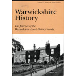  Warwickshire History - The Journal of the Warwickshire Local History Society -  Used book