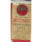 Saffron Walden:  One-Inch Map of England & Wales New Popular Edition - used