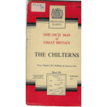 The Chilterns  : quarter-inch map of Great Britain - used map