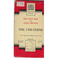 The Chilterns  : quarter-inch map of Great Britain - used map
