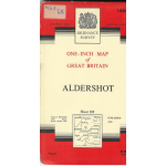 Aldershot : quarter-inch map of Great Britain - used map
