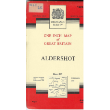 Aldershot : quarter-inch map of Great Britain - used map
