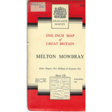 Melton Mowbray  : one-inch map of Great Britain - used map