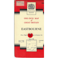 Eastbourne : one-inch map of Great Britain - used map Eastbourne : one-inch map of Great Britain - used map