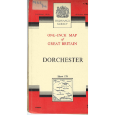 Dorchester : one-inch map of Great Britain - used map Dorchester : one-inch map of Great Britain - used map