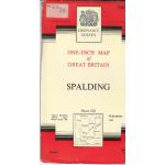 Spalding: one-inch map of Great Britain - used map Spalding: one-inch map of Great Britain - used map