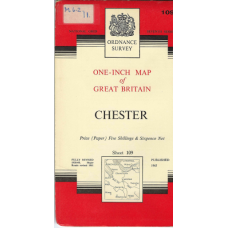 Chester : one-inch map of Great Britain - used map