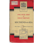 Southend-on-Sea: one-inch map of Great Britain - used map