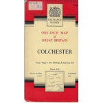 Colchester: one-inch map of Great Britain - used map Colchester: one-inch map of Great Britain - used map
